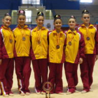 Equipo de Castilla y León con cuatro representantes del Club Ritmo