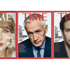 Taylor Swift, Jorge Ramos y Bradley Cooper, portadas de 'Time'.