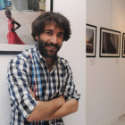 Un momento de la presentación de la muestra, en presencia de la alcaldesa, Victorina Alonso.