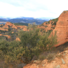 Las Médulas, desde el mirador de Orellán.