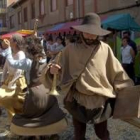El mercado medieval es ya tradicional en las fiestas de Trobajo