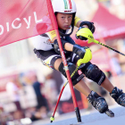 Marta Suárez Alonso-Villalobos se proclamó campeona de slalom y paralelo en una gran actuación en Villablino