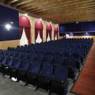 Salón de actos del seminario de Valderas tras la reforma.