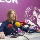 El secretario general de Podemos, Pablo Fernández. F. OTERO PERANDONES