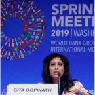 Gita Gopinath, economista jefa del FMI.
