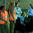 Policías vigilan el acceso de los escolares a sus centros en Sderot