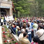 La explanada de la ermita de San Guillermo acogió a numeroso público.