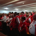 La institución eligió Villablino para el encuentro que dedica a sus voluntarios. ARAUJO