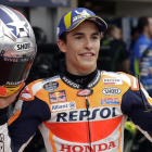 Marc Márquez, pletórica versión del capitán América sobre la MotoGP.