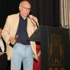 El director Mario Camus recibe el premio de honor del Festival de cine de Astorga.