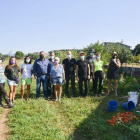 El presidente del Consejo entregó ayer los 15 diplomas en la finca de Villaverde de la Abadía. DL