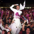 Los qataríes celebraron por todo lo alto la elección de su país como sede del mundial.