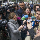 Fran Rivera declara ante los medios de comunicación tras declarar ante la Fiscalia de Menores de Sevilla a instancia del Defensor del Menor de Andalucía.