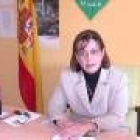 María Belén Alonso, en su despacho en el Ayuntamiento de Santa Marina del Rey