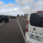 El choque se produjo en el cruce de Carbajal. PLANILLO