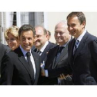 Sarkozy durante su discurso en el Congreso de los diputados