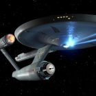 La nave 'Enterprise' de 'Star Trek'.
