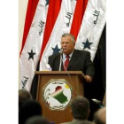 Talabani, ayer durante su discurso en la Asamblea Nacional