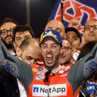 El italiano Andrea Dovizioso logra la primera victoria de la temporada en MotoGP.