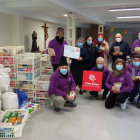 Entrega de alimentos a Cáritas Diocesana de Astorga. DL