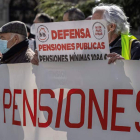 Una de las protestas de la Coordinadora Estatal por el Sistema Público de Pensiones. RODRIGO JIMÉNEZ
