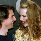 Tom Cruise y Nicole Kidman, en el 2000, cuando todavía eran pareja.