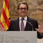 Artur Mas convoca plebiscitarias el 27-S.