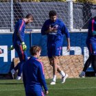 Diego Costa ya se entrenó con el grupo antes de afrontar el partido contra el Athletic. RODRIGO JIMENEZ