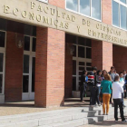 La Facultad de Económicas y Empresariales de la Universidad de León. SECUNDINO PÉREZ
