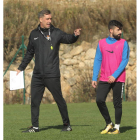 Jon Bolo descartó la presencia de Dani Pichín en el partido de mañana ante el Valladolid B. L. DE LA MATA