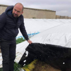 Detalle del grano ucraniano que en breve partirá de Odessa a través del Bósforo. GERVASIO SÁNCHEZ