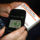 La aplicación para el teléfono móvil permite reconocer las medicinas y todo tipo de objetos.