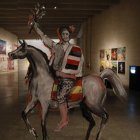 Obra de una de las muestras montadas en 2018 por el Musac, un museo que, aunque baja en el ránking nacional del Observatorio, lidera el autonómico. MARCIANO PÉREZ