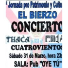 Imagen del cartel del concierto en defensa del Patrimonio