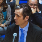 Iñaki Urdangarin comparece como acusado ante el tribunal de la Audiencia de Palma en el juicio del 'caso Nóos'.