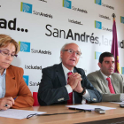 Rosa Fernández , Manuel Arias y Francisco Gómez.