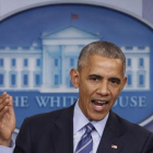 Obama, durante una comparecencia, el 16 de diciembre.