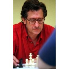 Miguel Ángel Nepomuceno participando en un torneo de ajedrez