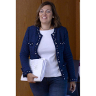 La portavoz de la Junta, Milagros Marcos. NACHO GALLEGO
