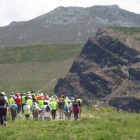 Visita de los participantes en Geolaciana al Feixolín. DL