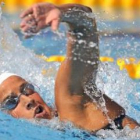 Érika Villaécija completó ayer su participación en Montpellier con los 200 metros libres.