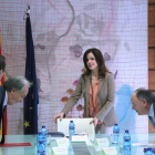 Los representantes de Ferduero se reunieron con la consejera de Agricultura.