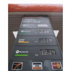 Imagen de los precios de una gasolinera. MARTA PÉREZ