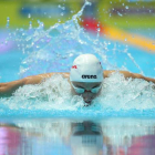 El nadador húngaro Kristof Milak, en la final de los 200 mariposa. YONHAP