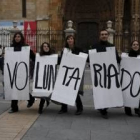 Acto público con motivo del Día Mundial del Voluntariado, el pasado diciembre en León