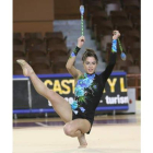 Carolina Rodríguez se ha convertido en la gran referencia de la gimnasia rítmica española.