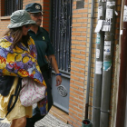 Montserrat González en una de sus salidas al dentista