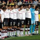 Los jugadores del Valencia se volcaron con Caneira por el fallecimiento de su hija hace una semana
