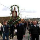 La procesión de santo Toribio regresa a San Justo de la Vega