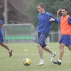 El conjunto blanquiazul volvió al Ramón Martínez a causa del estado del campo de entrenamiento
